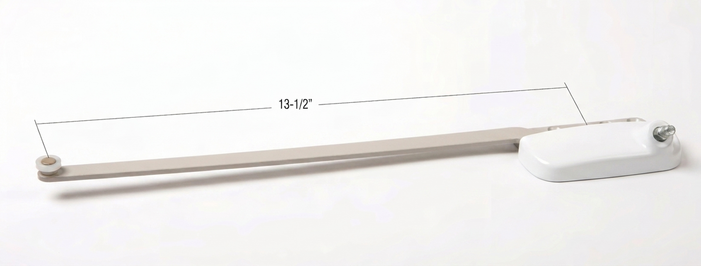 [F1-04G]‎ OPÉRATEUR POUR FENÊTRE À BATTANT BRAS 13-1/2'' GAUCHE (BLANC)