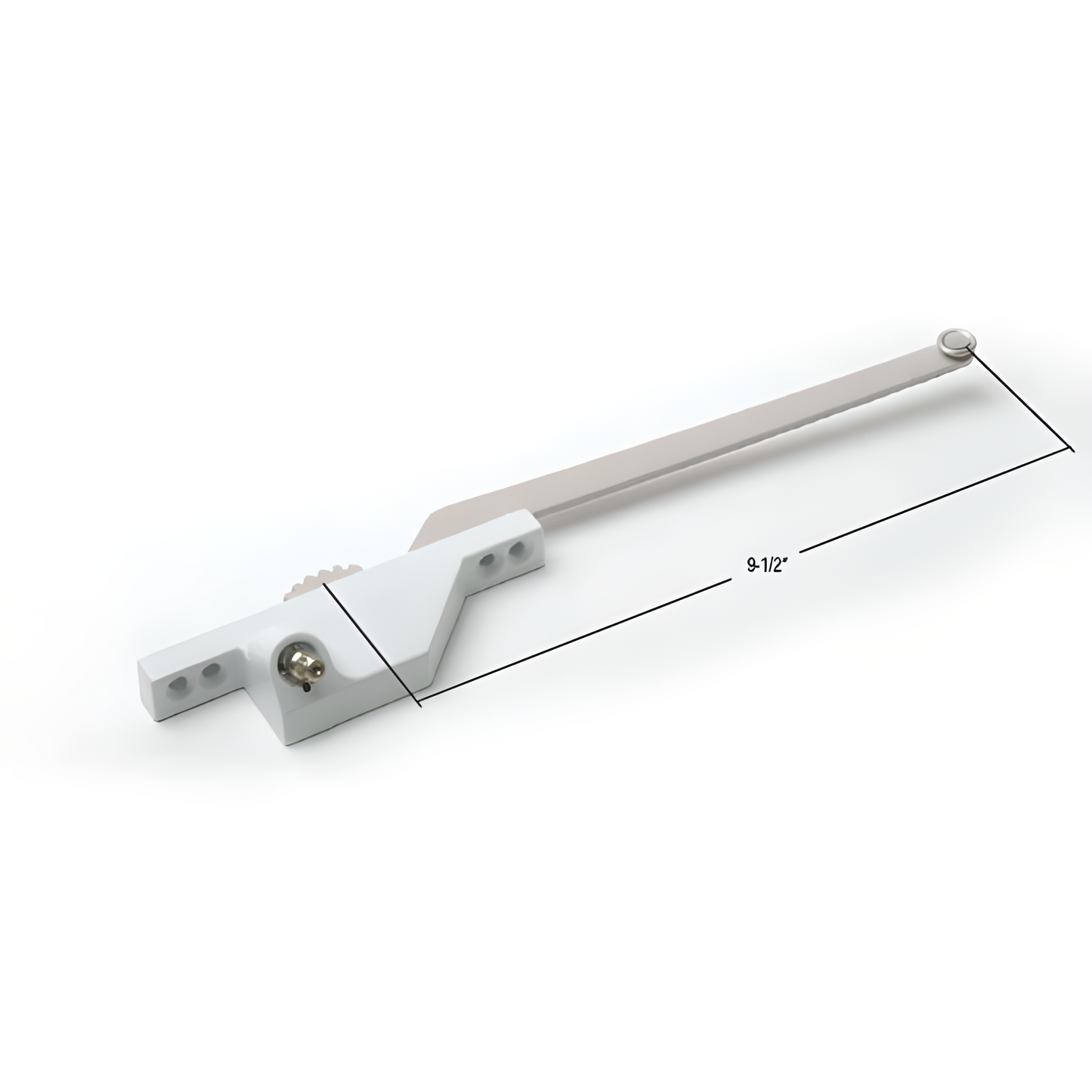 [F1-05D]‎ OPÉRATEUR POUR FENÊTRE À BATTANT 9-1/2'' VIS AVANT DROITE (BLANC)