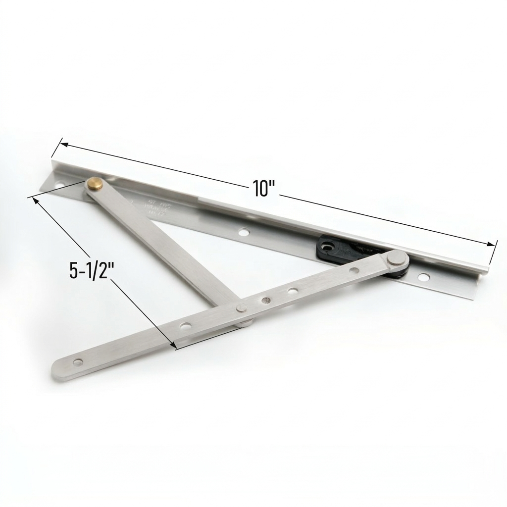 [F3-01] CHARNIÈRE DE FENÊTRE DROITE 10''