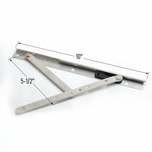 [F3-01] CHARNIÈRE DE FENÊTRE DROITE 10''