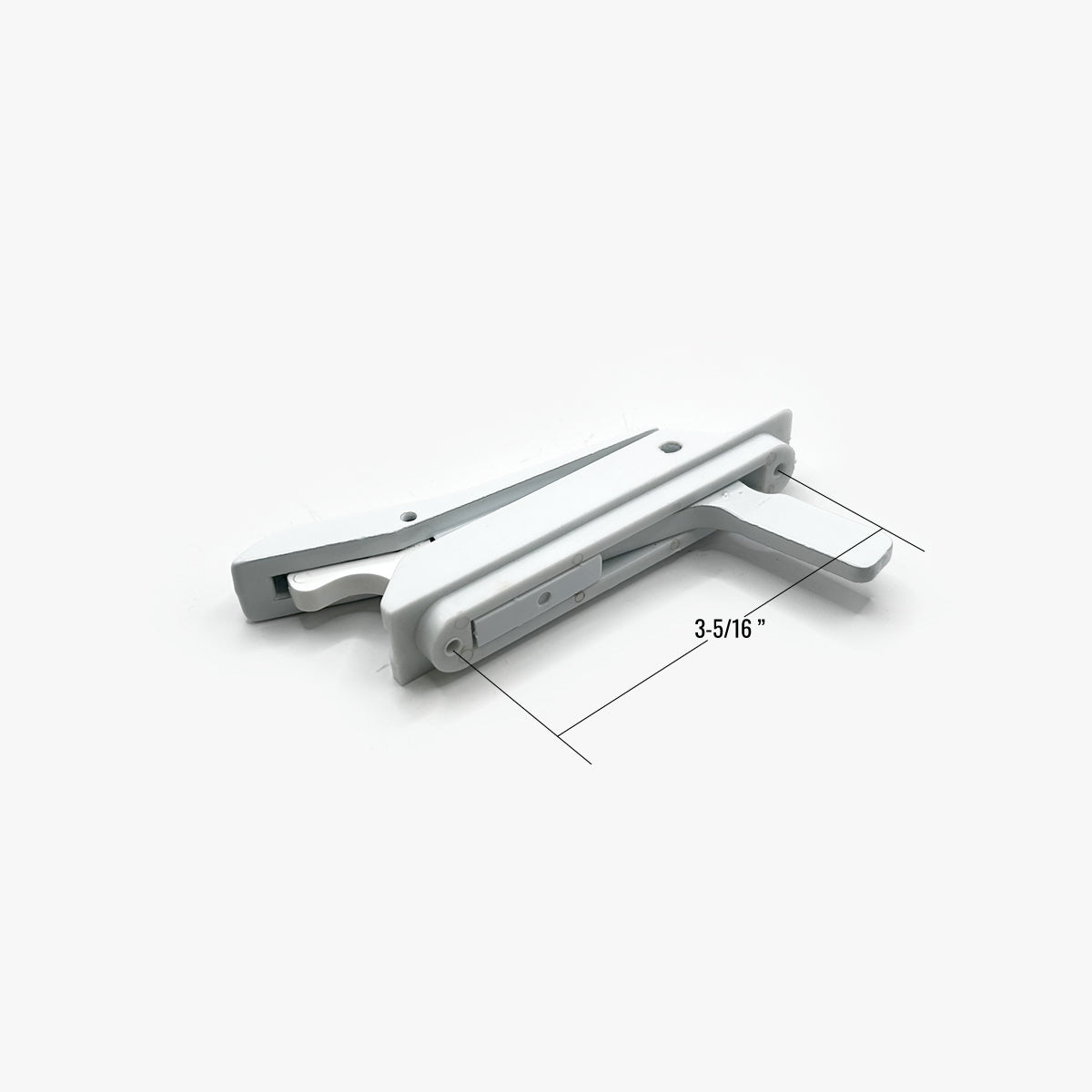 [F4-03] BARRURE POUR VERROUILLAGE DE FENÊTRE À BATTANT (SUPERBLANC)