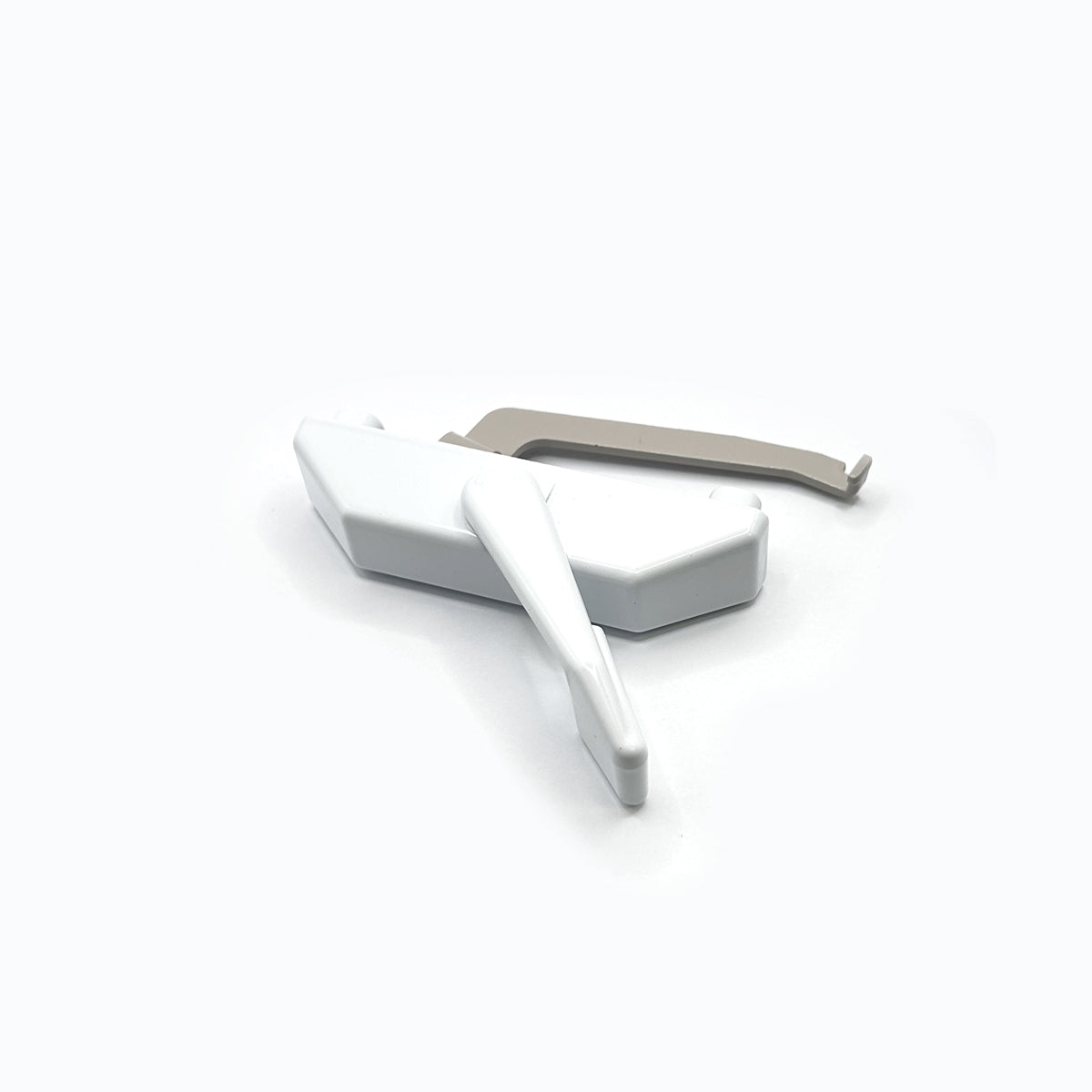 [F4-05] BARRURE POUR MULTIPOINT BLANCHE DE FENÊTRE À BATTANT (1 CÔTÉ SEULEMENT)