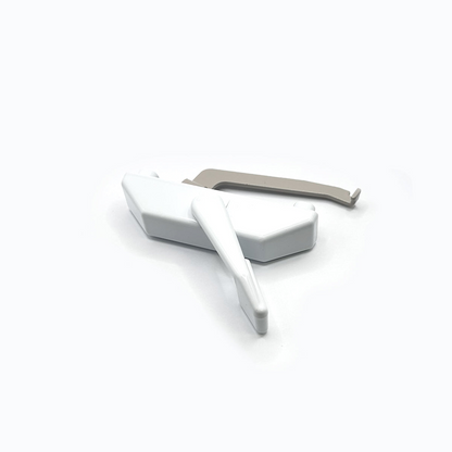 [F4-05] BARRURE POUR MULTIPOINT BLANCHE DE FENÊTRE À BATTANT (1 CÔTÉ SEULEMENT)
