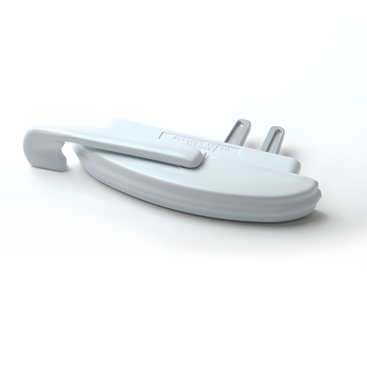 [F4-07] BARRURE POUR MULTIPOINT BLANCHE DE FENÊTRE À BATTANT