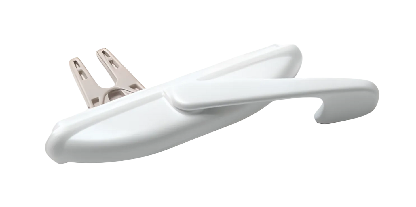 [F4-12] POIGNÉE-BARRURE POUR FENÊTRE À BATTANT MULTIPOINT 44mm 1-3/4''  (BLANC)
