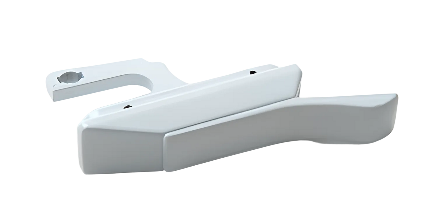 [F4-13] POIGNÉE SIMPLE OU MULTIPOINT POUR FENÊTRE À BATTANT (BLANC)