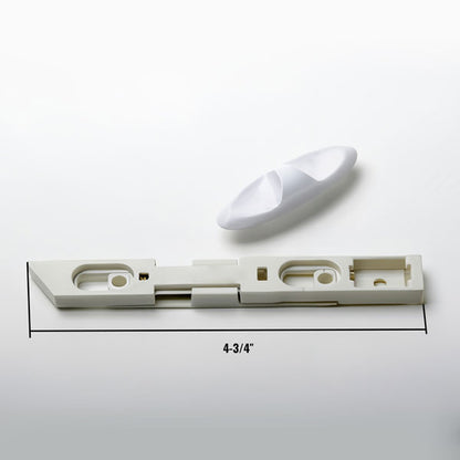 [F4-18] SERRURE BLANCHE POUR FENÊTRE À GUILLOTINE (PAIRE)
