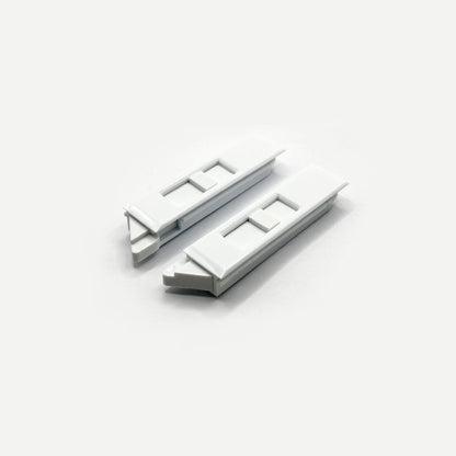 [F5-10] LOQUET ENCASTRÉ EN NYLON POUR FENÊTRE À GUILLOTINE (PAIRE)