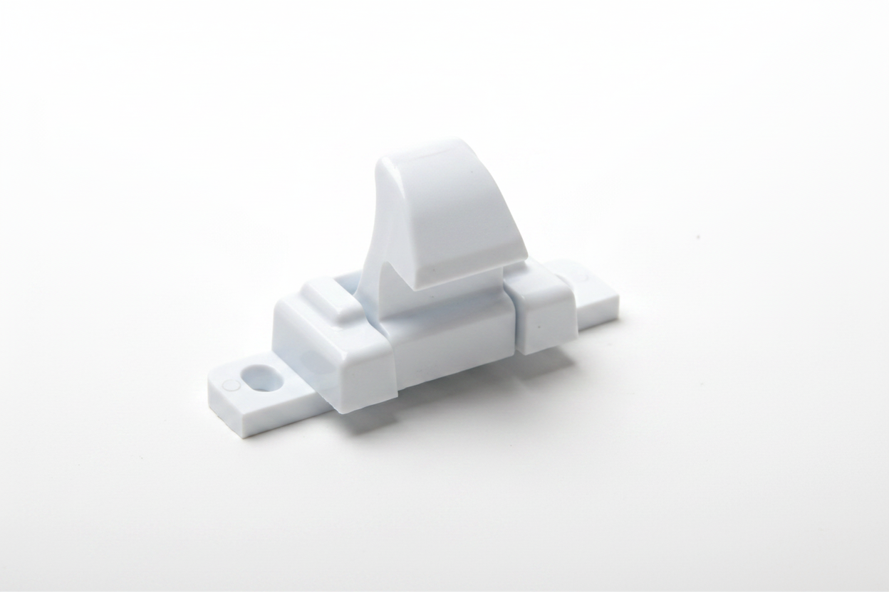 [F5-11] LOQUET EN NYLON 3/4'' H. (BLANC) POUR FENÊTRE