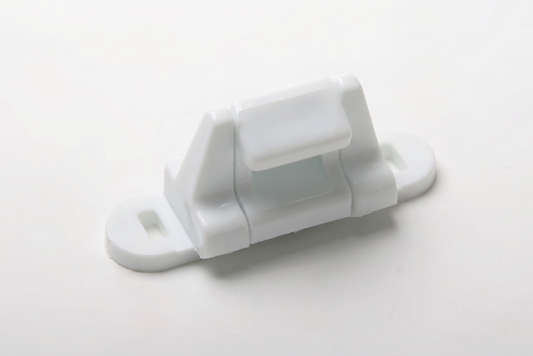 [F5-13] LOQUET EN NYLON 13/16'' H. (BLANC) POUR FENÊTRE COULISSANTE