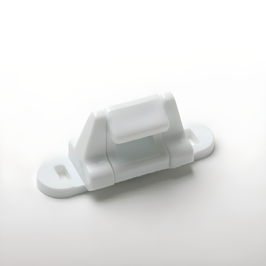 [F5-13] LOQUET EN NYLON 13/16'' H. (BLANC) POUR FENÊTRE COULISSANTE