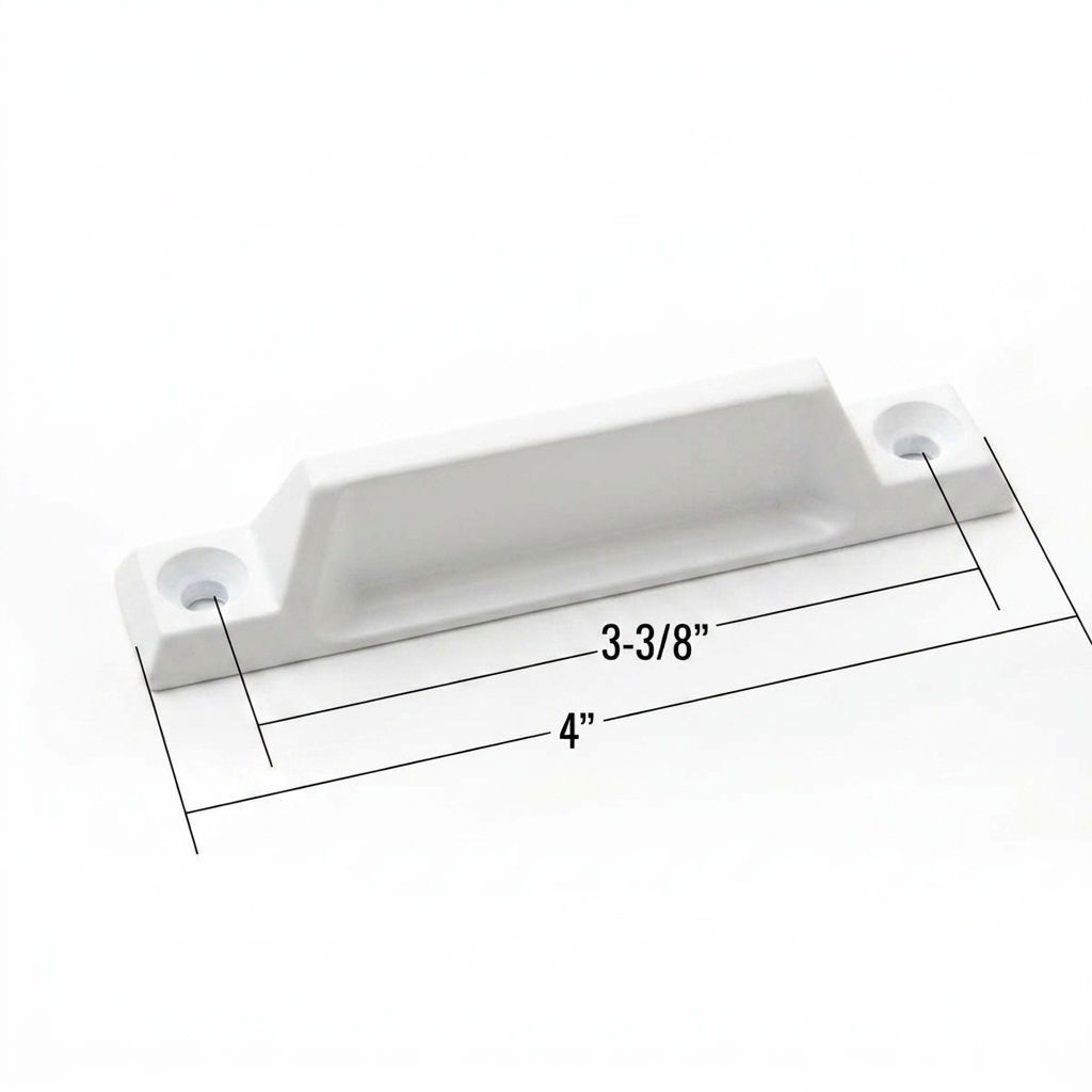 [F5-16] POIGNÉE DE LEVAGE POUR FENÊTRE (PLASTIQUE BLANC)