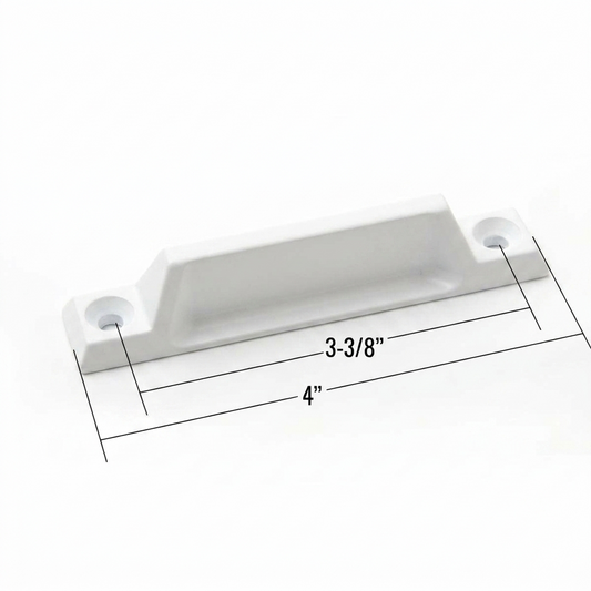 [F5-16] POIGNÉE DE LEVAGE POUR FENÊTRE (PLASTIQUE BLANC)