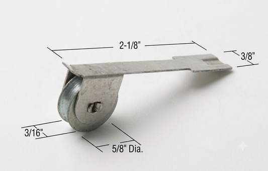 [M1-05] ROULETTE À BILLES POUR PORTE MOUSTIQUAIRE EN ACIER 5/8''