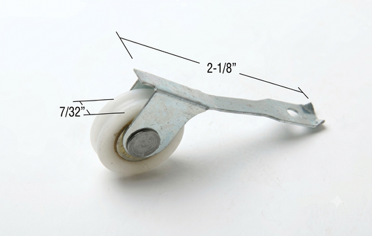 [M1-06] ROULETTE À BILLES 1'' EN NYLON POUR PORTE MOUSTIQUAIRE