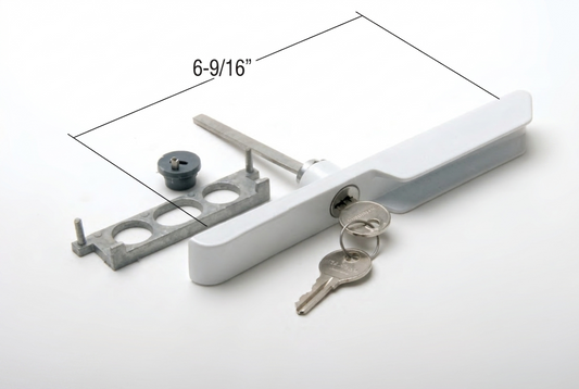 [P2-11] POIGNÉE EXTÉRIEUR AVEC SERRURE POUR PORTE PATIO