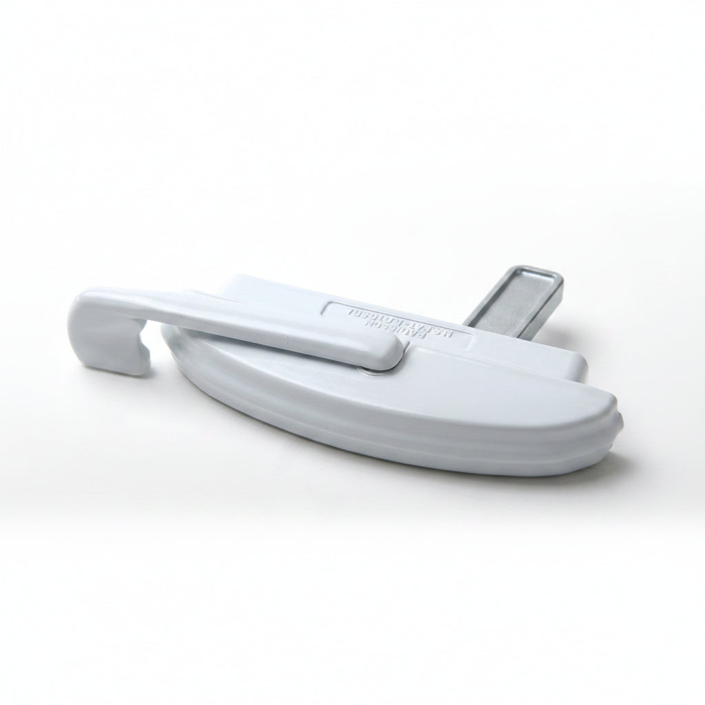 [F4-20] BARRURE POUR MULTIPOINT BLANCHE DE FENÊTRE À BATTANT (1 FOURCHETTE)